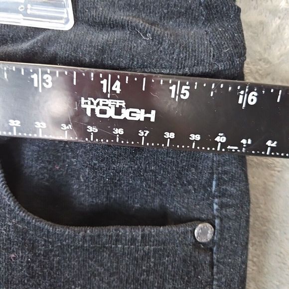 Soft Surroundings Corduroy Ankle Pant 29" Inseam Womens Size 10 Blue Stretchy - Picture 4 of 9